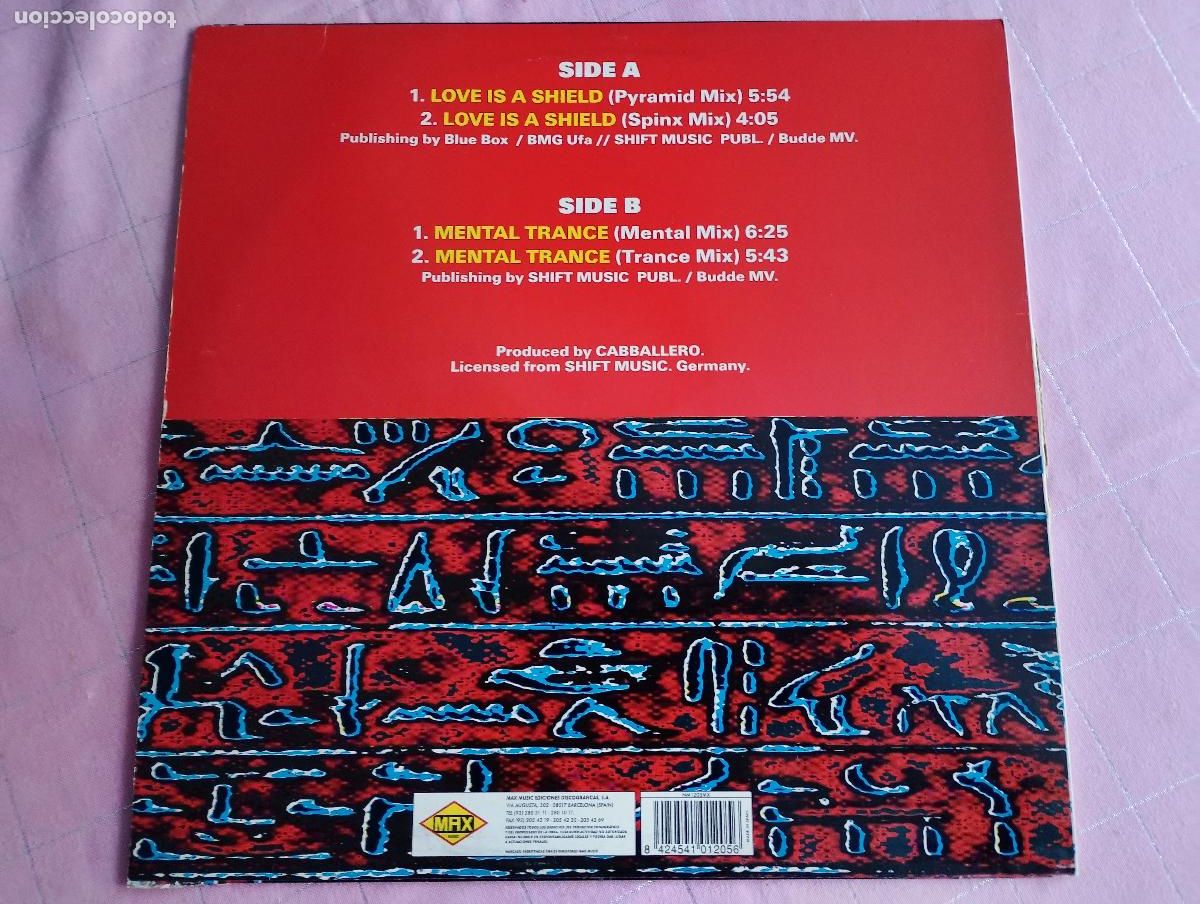 Discos de vinilo: Cabballero &ndash; Love Is A Shield E.P. 1995 - Foto 3