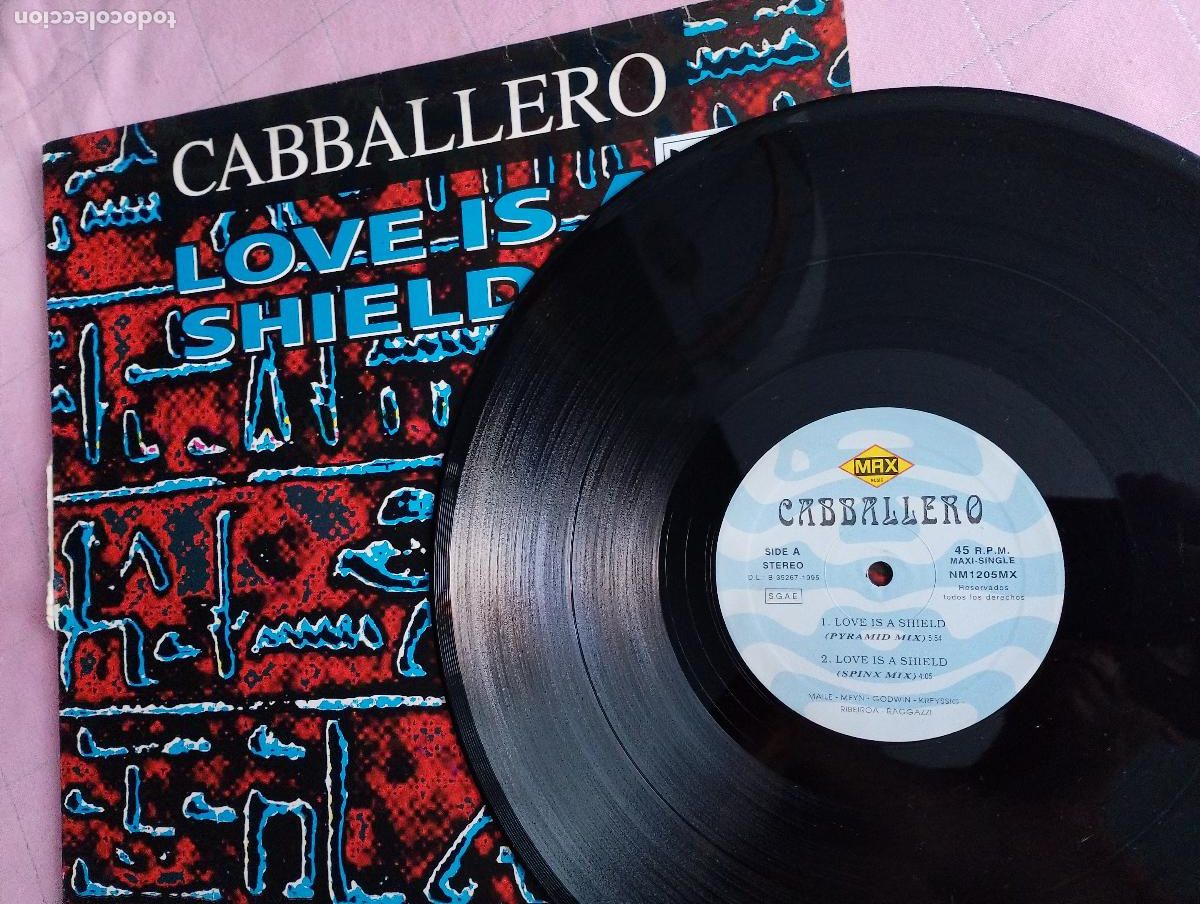 Discos de vinilo: Cabballero &ndash; Love Is A Shield E.P. 1995 - Foto 4