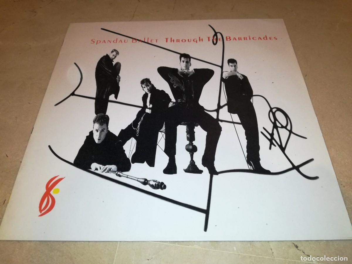 Discos de vinilo: SPANDAU BALLET-THROUGH THE BARRICADES-CONTIENE ENCARTE-ORIGINAL ESPA&Ntilde;OL 1986-EN BUEN ESTADO