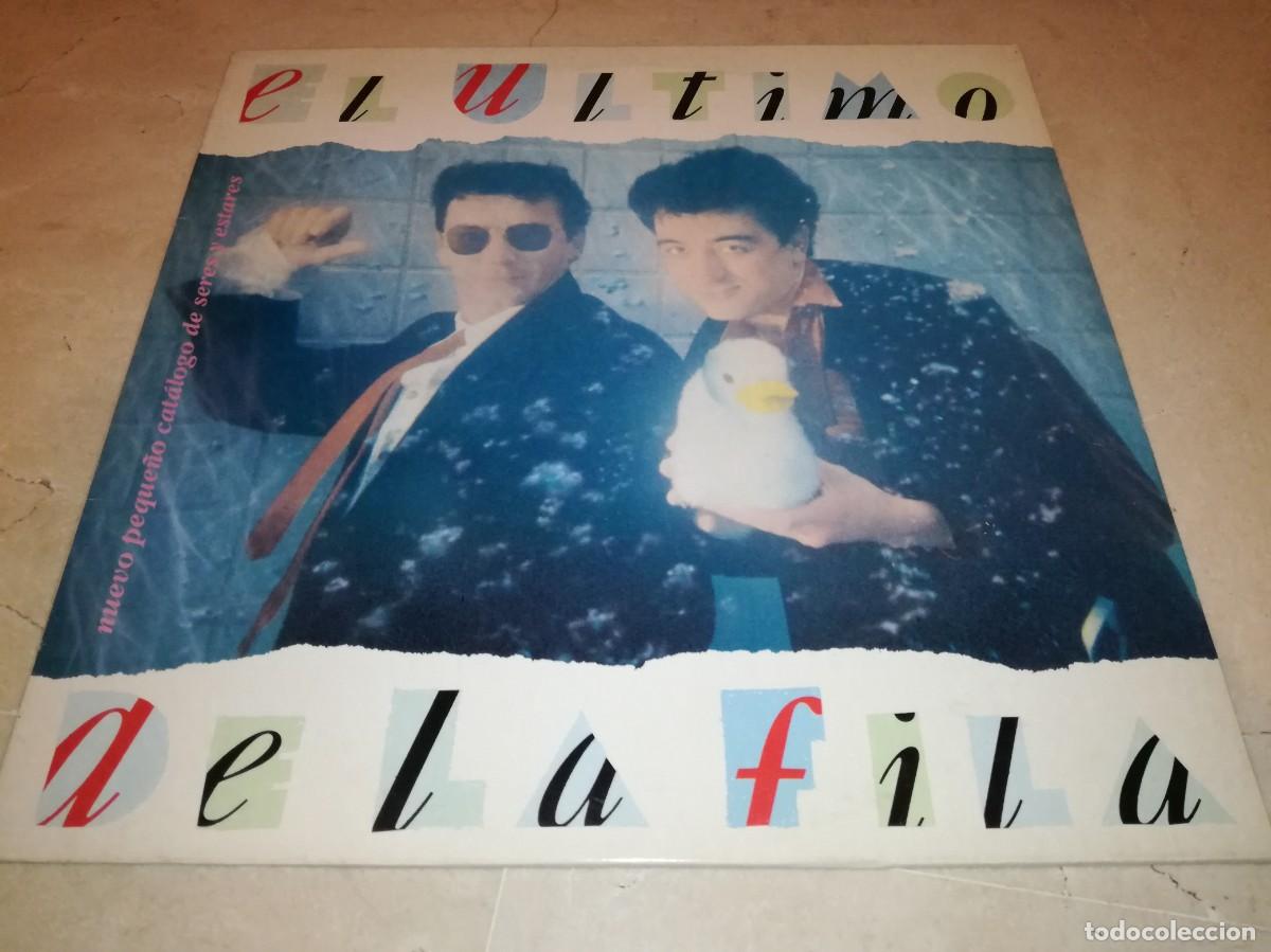 Discos de vinilo: EL ULTIMO DE LA FILA-NUEVO PEQUE&Ntilde;O CATALOGO DE SERES Y ESTARES-CONTIENE ENCARTE-ORIGINAL 1990
