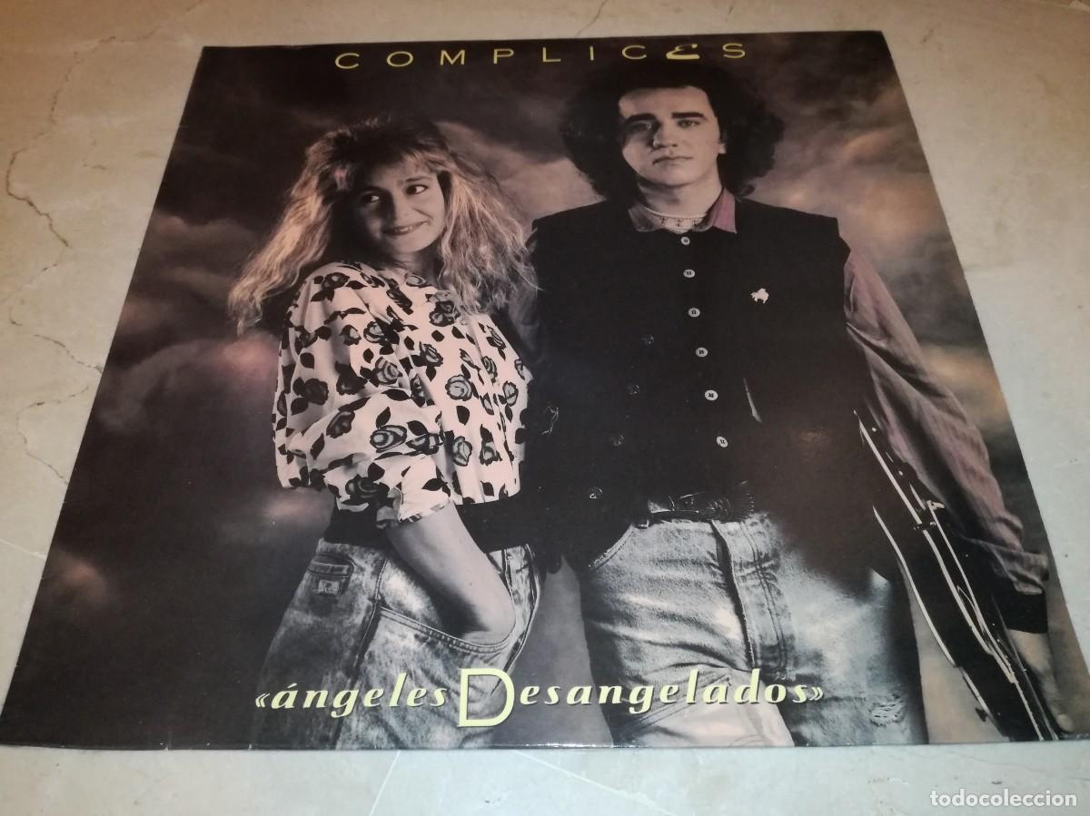 Discos de vinilo: COMPLICES-ANGELES DESANGELADOS-CONTIENE ENCARTE-ORIGINAL 1989