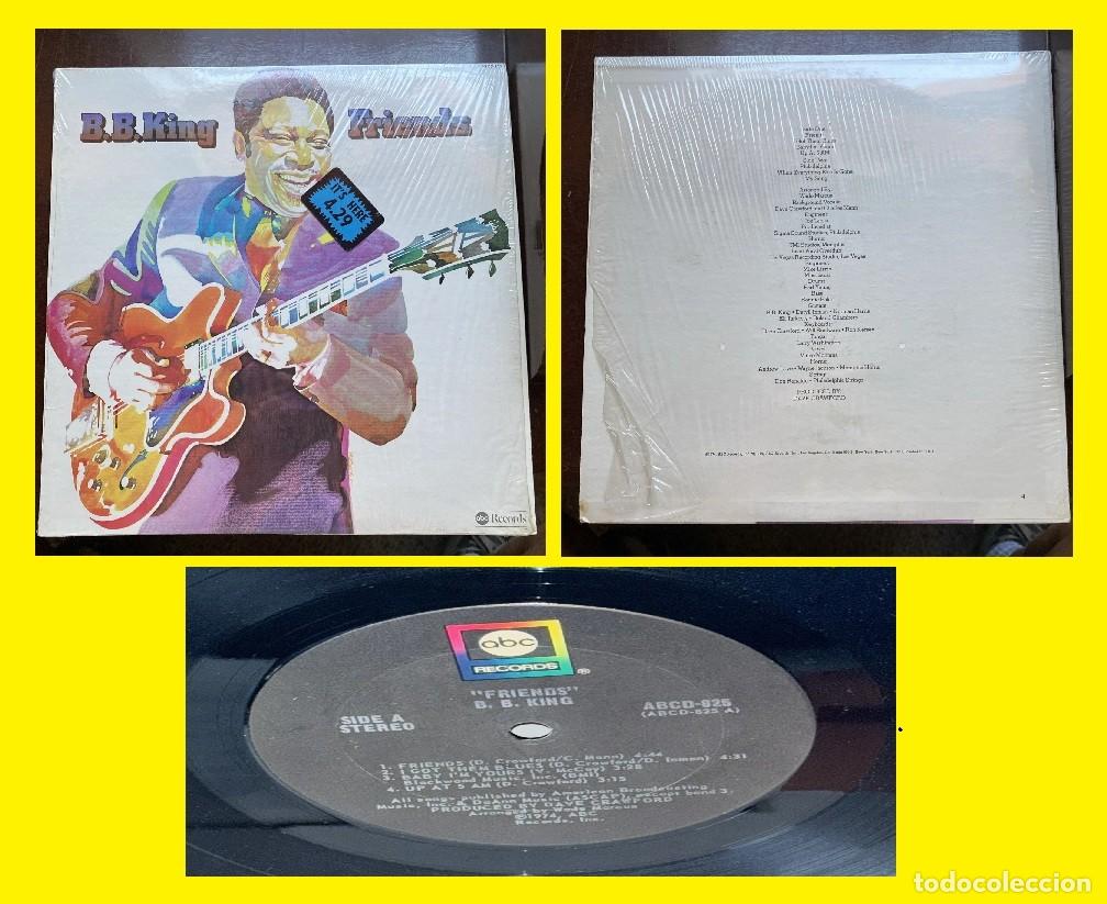 Discos de vinilo: B.B. King &ndash; Friends 1974 - KILLER BLUES !! ORG EDT US + ABC INNER, IMPECABLE