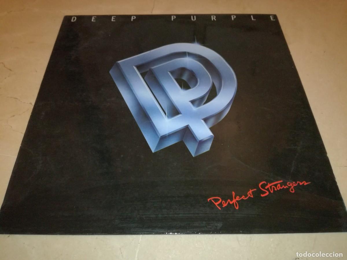 Discos de vinilo: DEEP PURPLE-PERFECT STRANGERS-CONTIENE ENCARTE-ORIGINAL ESPA&Ntilde;OL 1984-VINILO EN BUEN MUY ESTADO