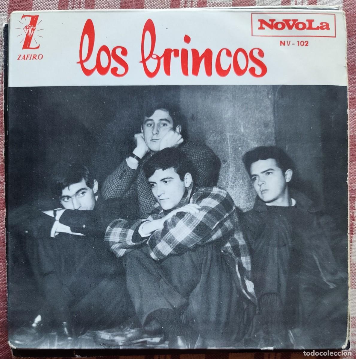 Discos de vinilo: los brincos - Dance &rdquo;The pulga&rdquo; y tres canciones m&aacute;s