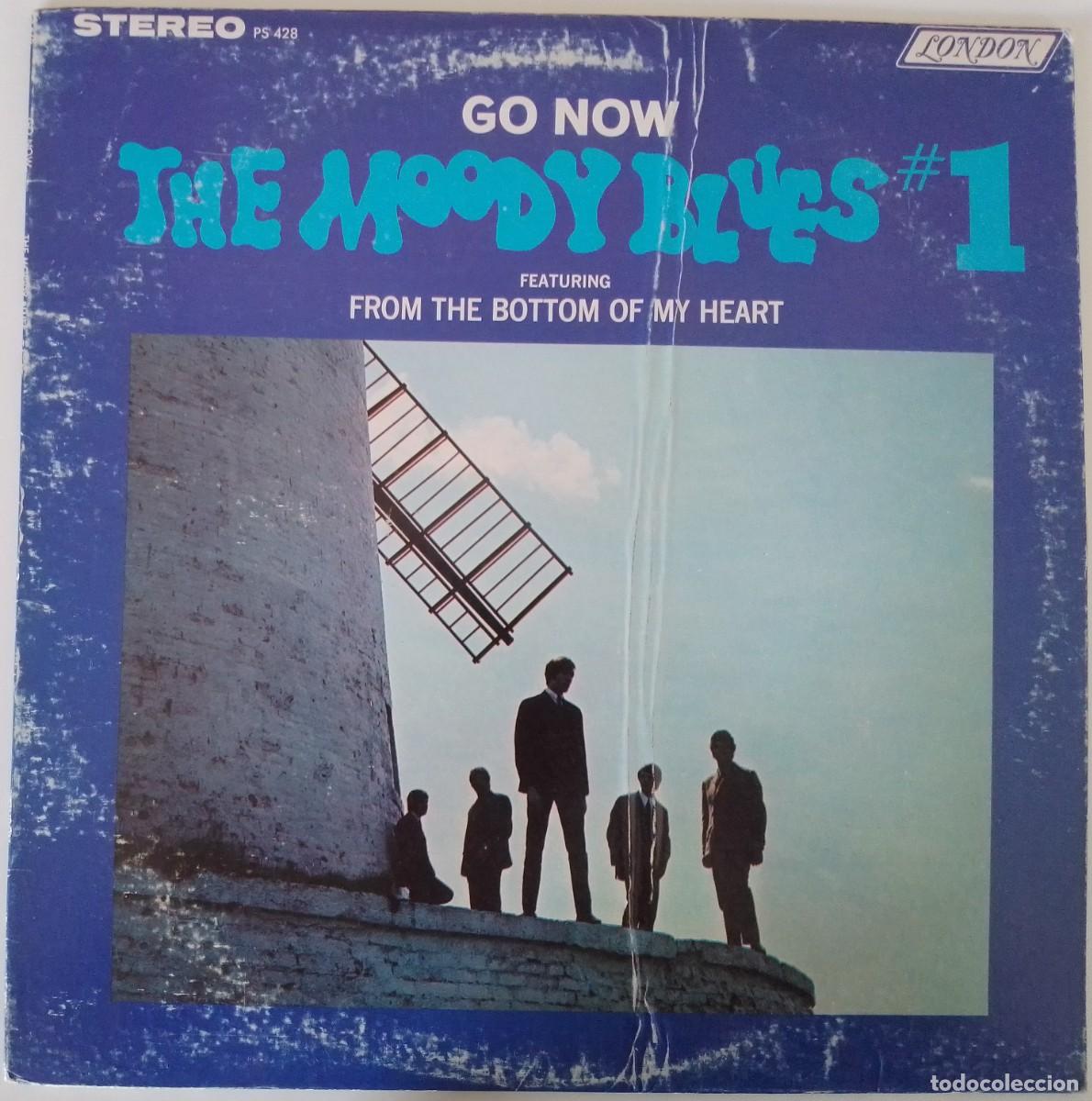 Discos de vinilo: The Moody Blues...Go Now The Moody Blues #1. (London Records) Usa. Pop Rock, Mod, Rhythm & Blues.