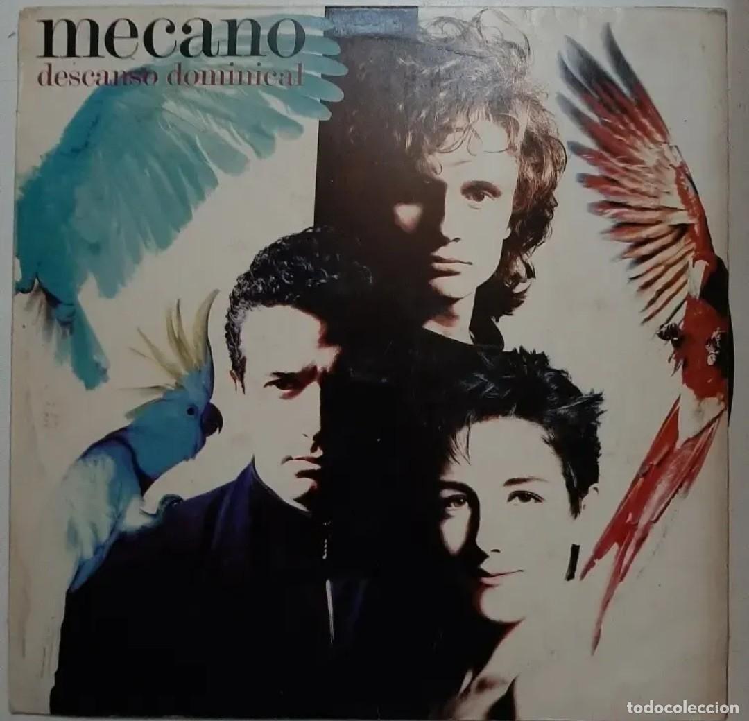 Discos de vinilo: Mecano Descanso Dominical vinilo De &Eacute;poca 1988 Ariola ind argentina