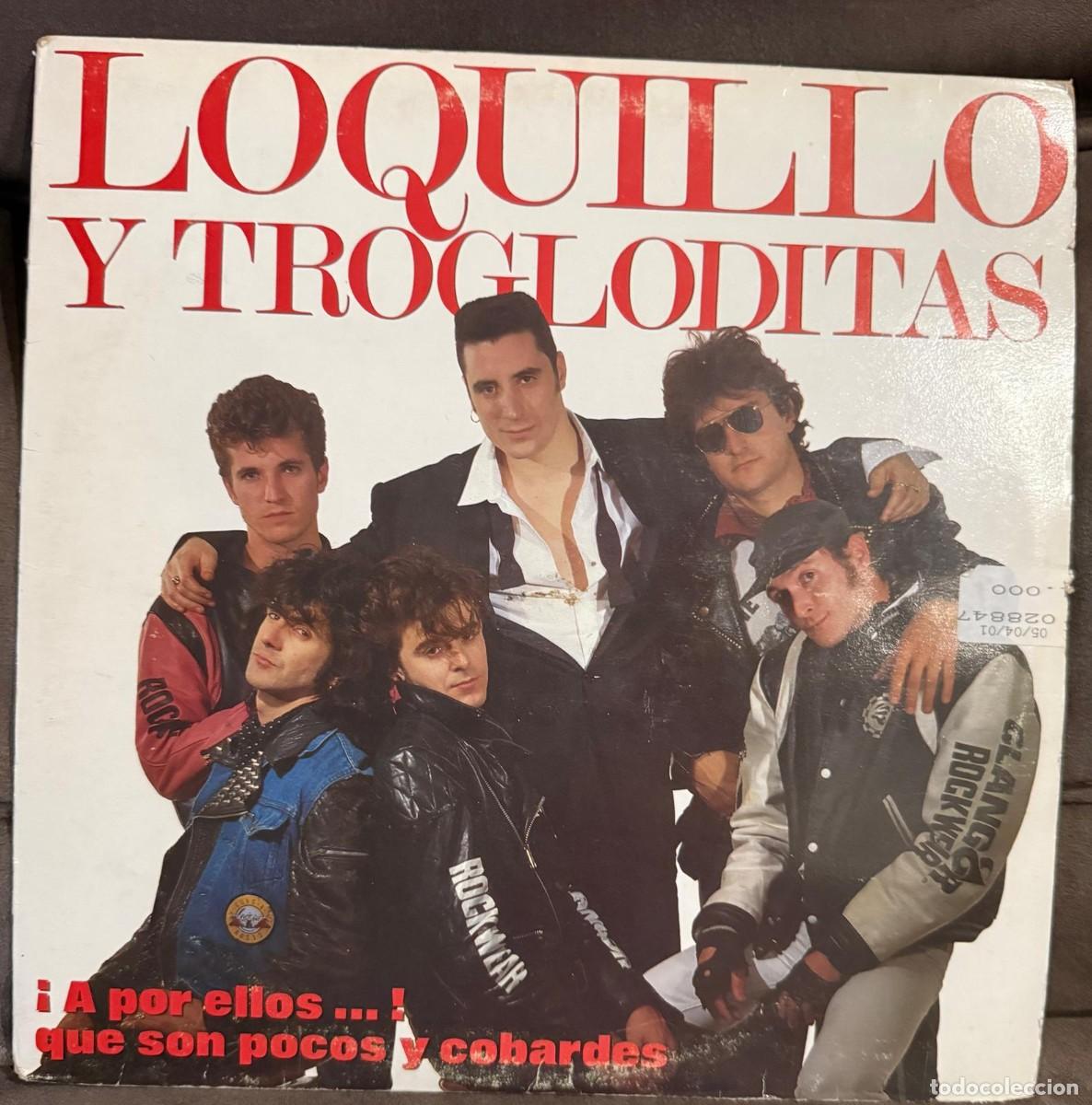 Discos de vinilo: Loquillo Y Trogloditas &ndash; &iexcl;A por ellos...! que son pocos y cobardes. Disco vinilo.