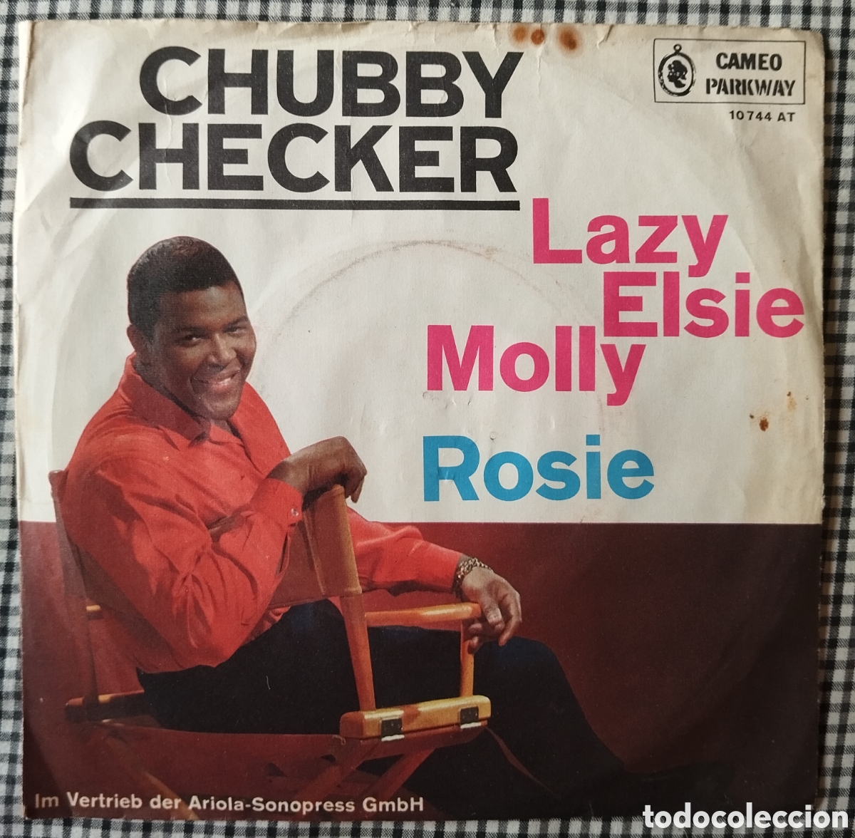 Discos de vinilo: Chubby Checker - Lazy Elsie Molly / Rosie - single