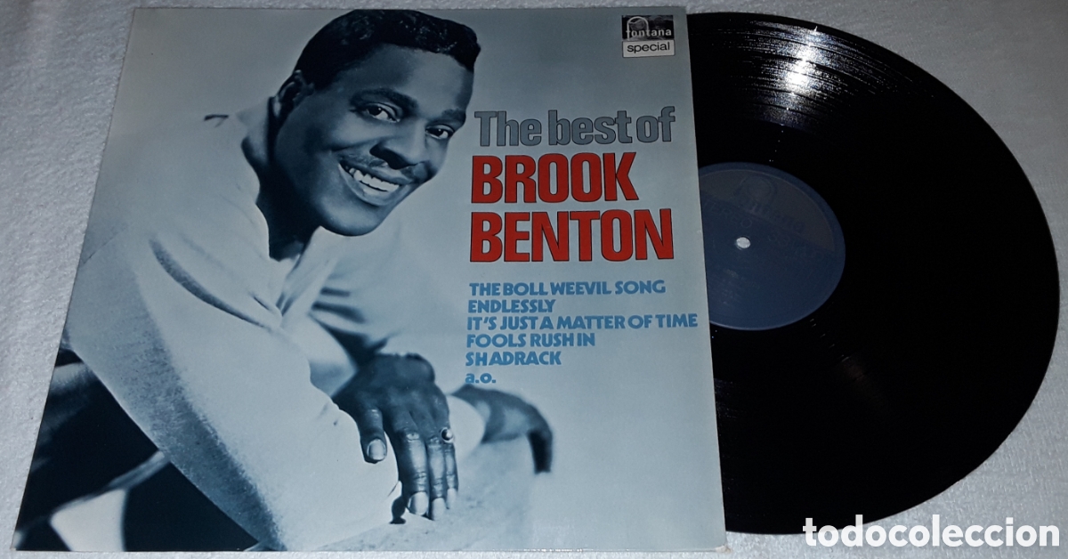 Discos de vinilo: LP - BROOK BENTON - THE BEST OF - MADE IN HOLLAND - BROOK BENTON - THE BEST OF BROOK BENTON
