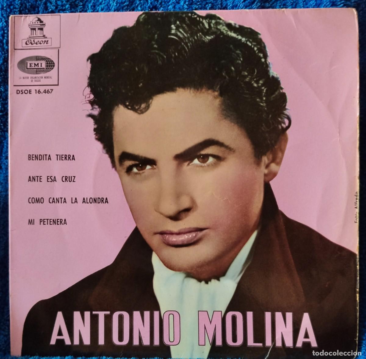 Discos de vinilo: Antonio Molina/ EMI -Odeon DSOE 16.467
