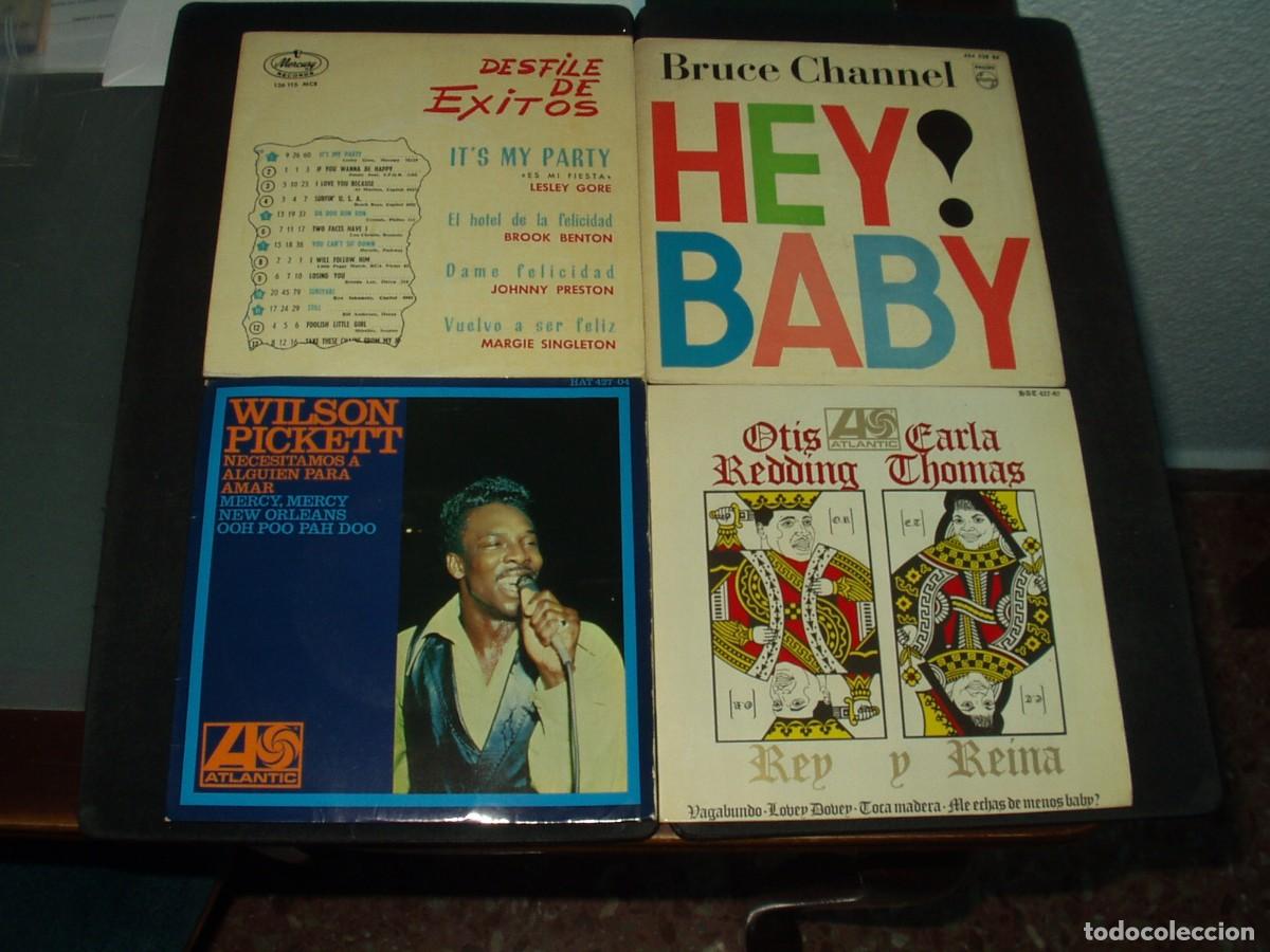 Discos de vinilo: LOTE 4 EP'S SOUL A&Ntilde;OS 60'S