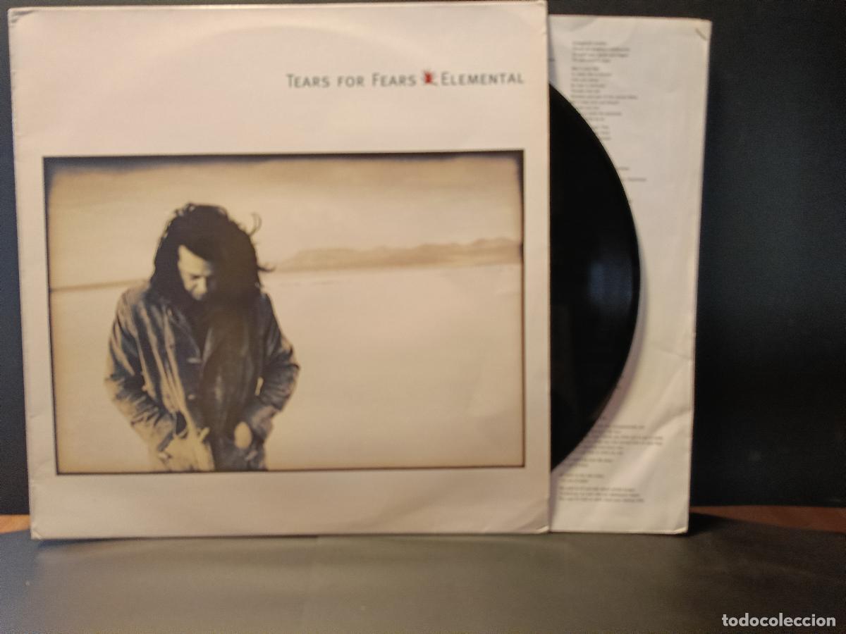 Discos de vinilo: TEARS FOR FEARS ELEMENTAL LP ESPA&Ntilde;A 1993 PEPETO TOP