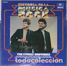 Discos de vinilo: The Everly Brothers - Historias de la M&uacute;sica Rock - LP RCA Victor ref. ECPL-3074. Ed. espa&ntilde;ola 1983.