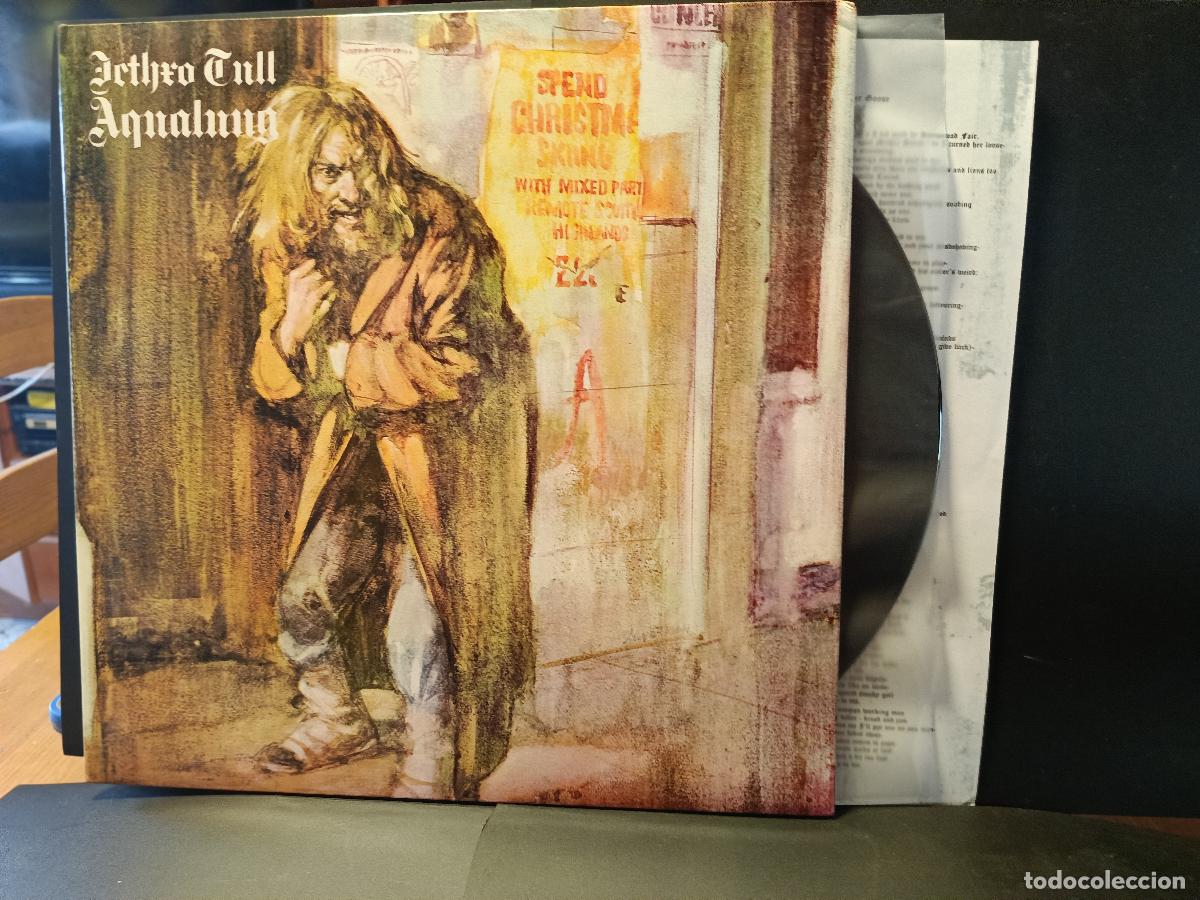 Discos de vinilo: JETHRO TULL AQUALUNG AQUALUNG LP ESPA&Ntilde;A 1982 PEPETO TOP