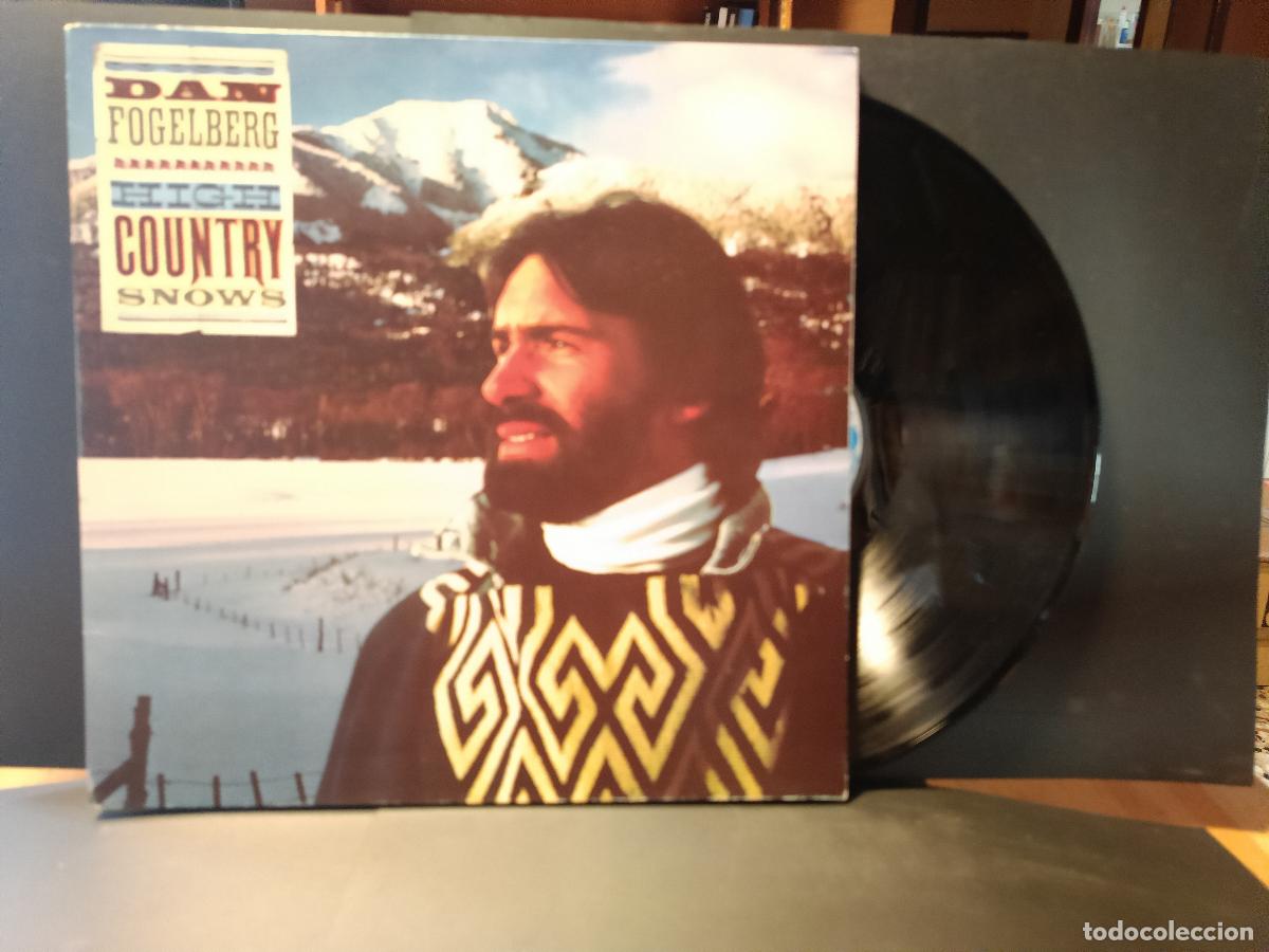 Discos de vinilo: DAN FOGELBERG HIGH COUNTRY SNOWS LP UK 1985 PEPETO TOP