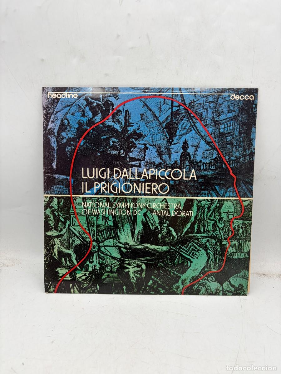 Discos de vinilo: LP LUIGI DALLAPICCOLA - IL PRIGIONIERO - ANTAL DORATI - NATIONAL SYMPHONY ORCHESTRA OF WASHINGTON DC