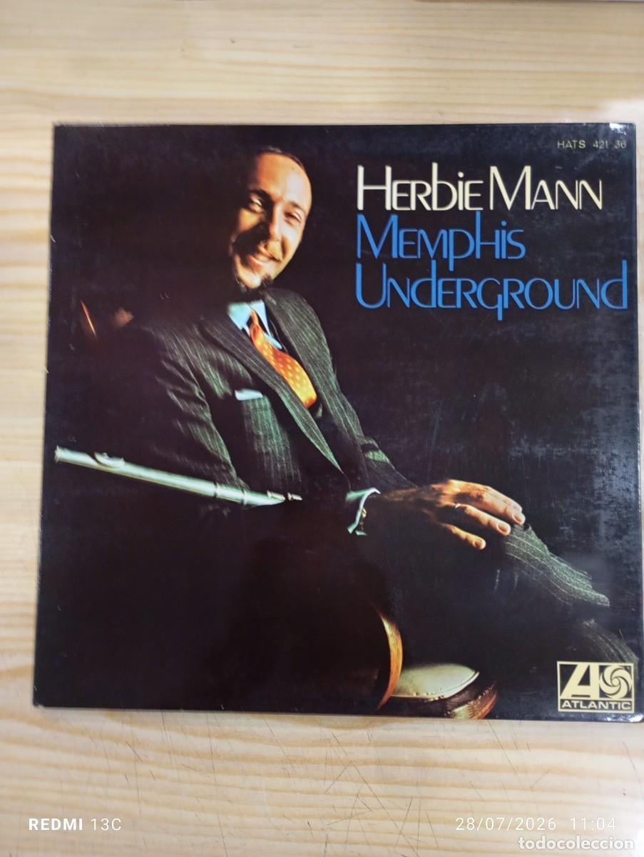 Discos de vinilo: Herbie Mann - Memphis Underground (LP, Album, Gat) Edicion Espa&ntilde;ola