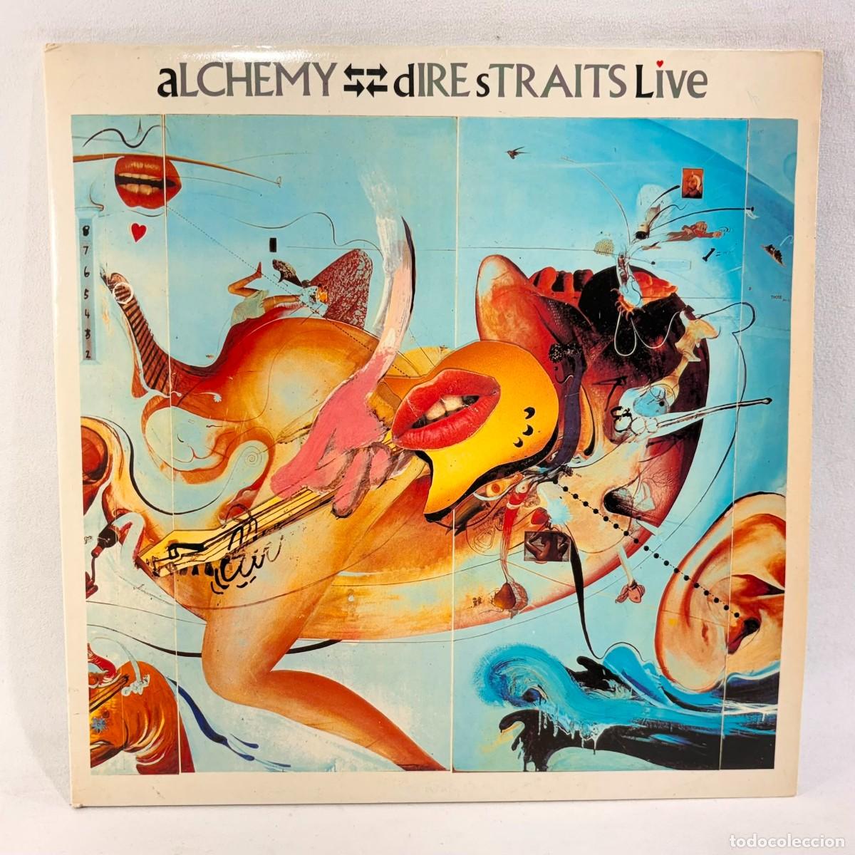 Discos de vinilo: LP - VINILO DIRE STRAITS -ALCHEMY DIRE STRAITS LIVE - DOBLE LP - ESPA&Ntilde;A 1984