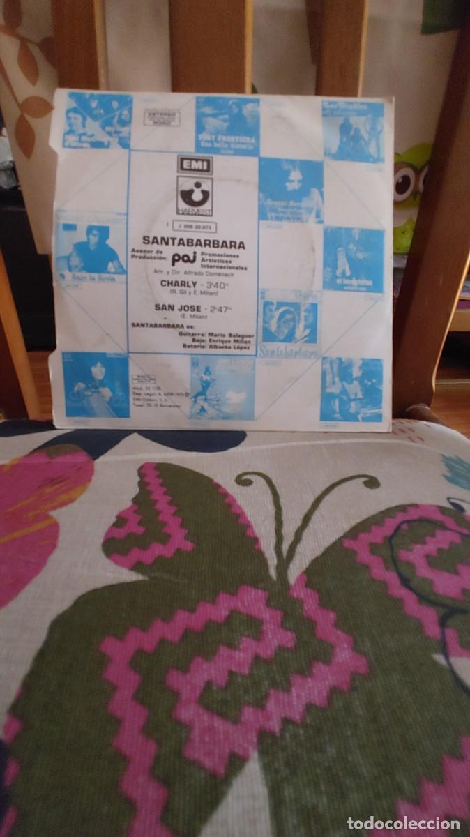 Discos de vinilo: SANTABARBARA-SINGLE CHARLY - Foto 2