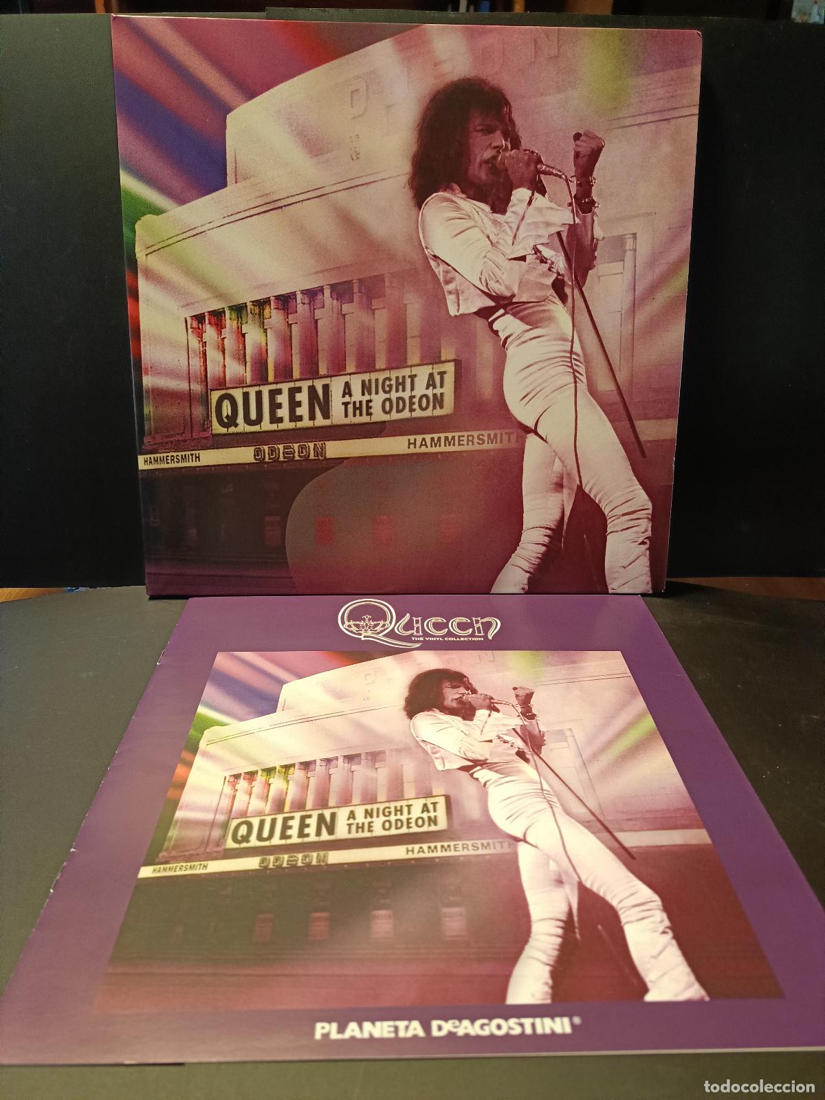 Discos de vinilo: QUEEN A NIGHT AT THE ODEON A NIGHT TRIPLE LP ESPA&Ntilde;A 2020 PEPETO TOP