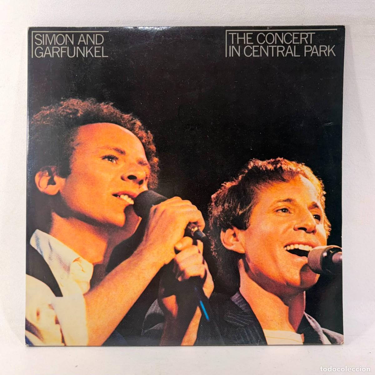 Discos de vinilo: LP - VINILO SIMON AND GARFUNKEL - THE CONCERT IN CENTRAL PARK - DOBLE LP + LIBRO - ESPA&Ntilde;A 1982
