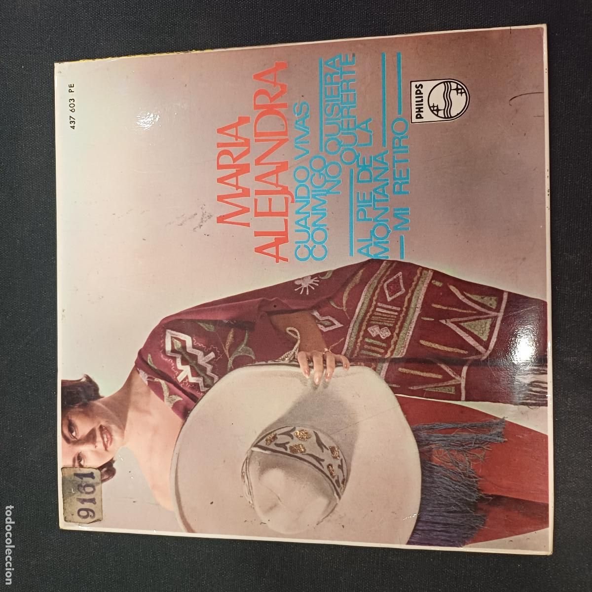 Discos de vinilo: MARIA ALEJANDRA/CUANDO VIVAS CONMIGO/SINGLE.