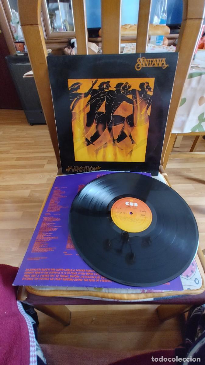 Discos de vinilo: SANTANA-LP MARATHON-ENCARTE LETRAS
