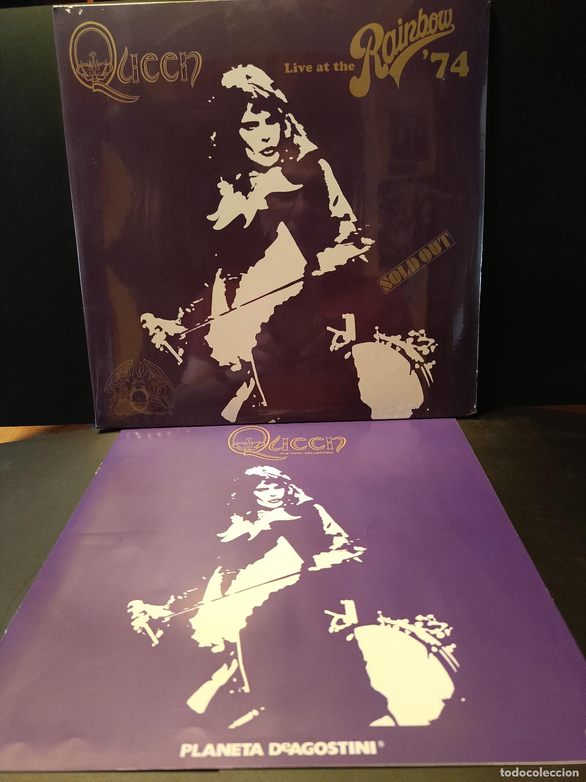 Discos de vinilo: QUEEN LIVE AT THE RAINBOW 74 DOBLE LP ESPA&Ntilde;A 2020 PEPETOP
