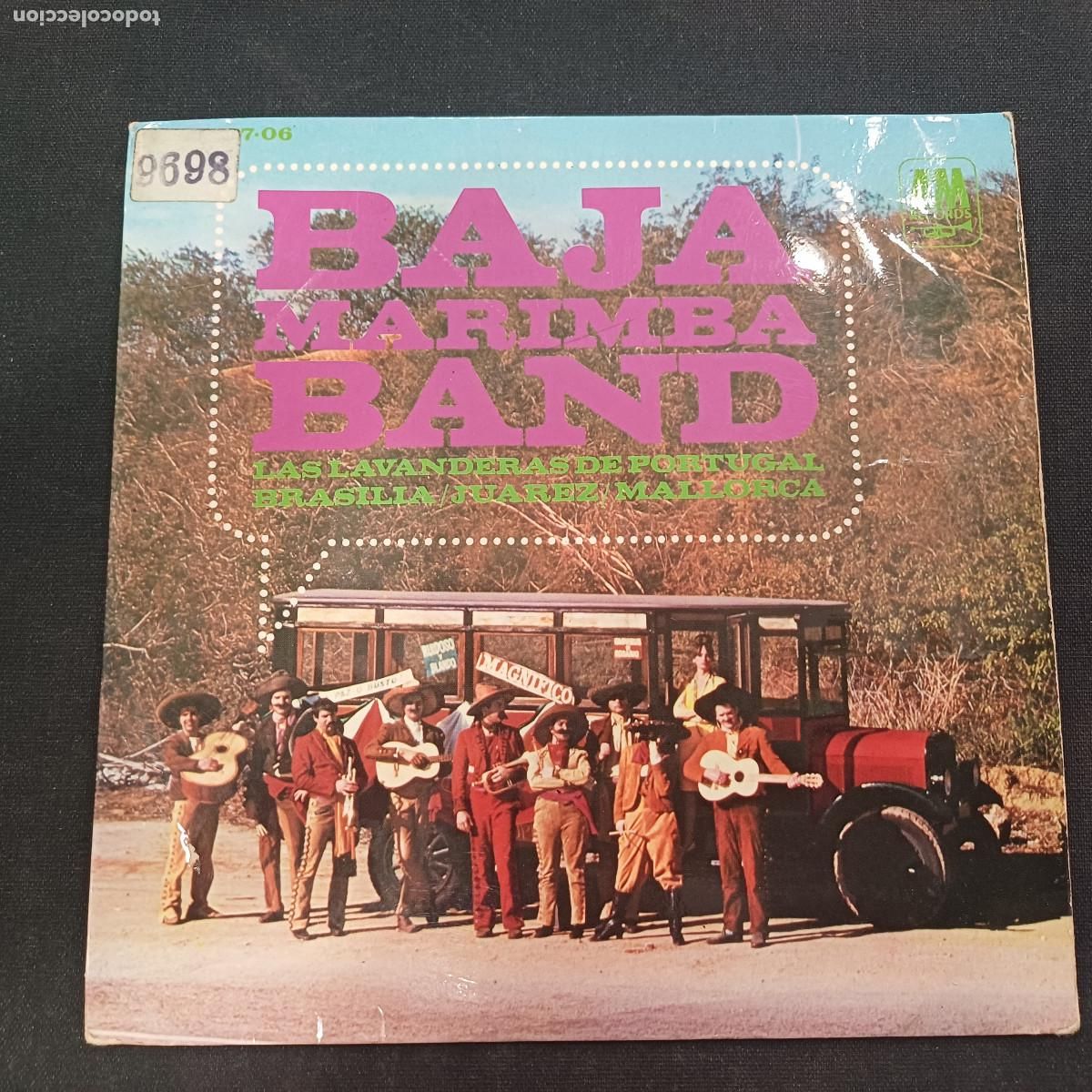 Discos de vinilo: BAJA MARIMBA BAND/LAS LAVANDERAS DE PORTUGAL/SINGLE.