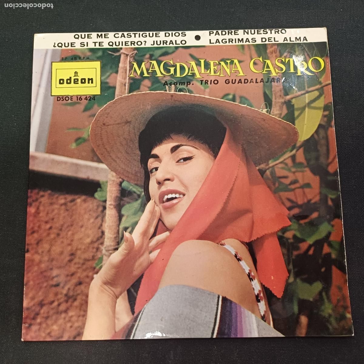 Discos de vinilo: MAGDALENA CASTRO/QUE ME CASTIGUE DIOS/SINGLE.