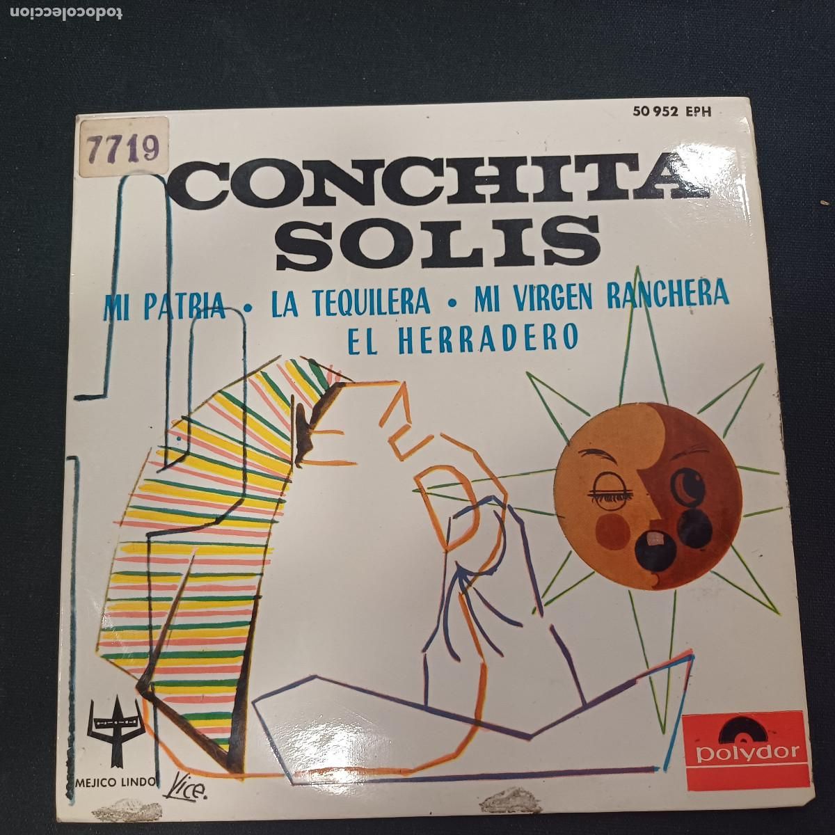 Discos de vinilo: CONCHITA SOLIS/VIVA MI PATRIA/SINGLE.