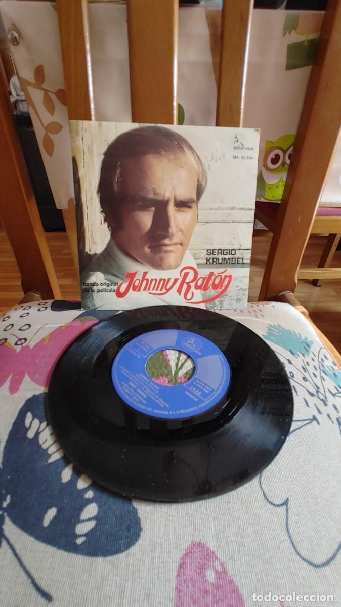 Discos de vinilo: SERGIO KRUMBEL-SINGLE JOHNNY RATON-NUEVO - Foto 1