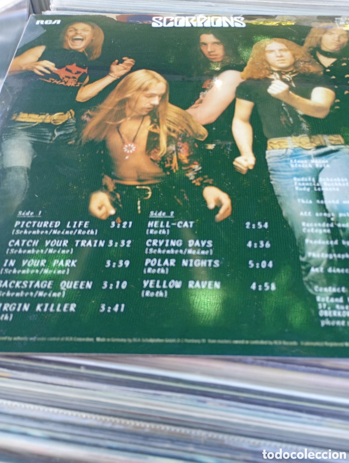 Discos de vinilo: Scorpions, Virgin Killers. Redi. - Foto 2