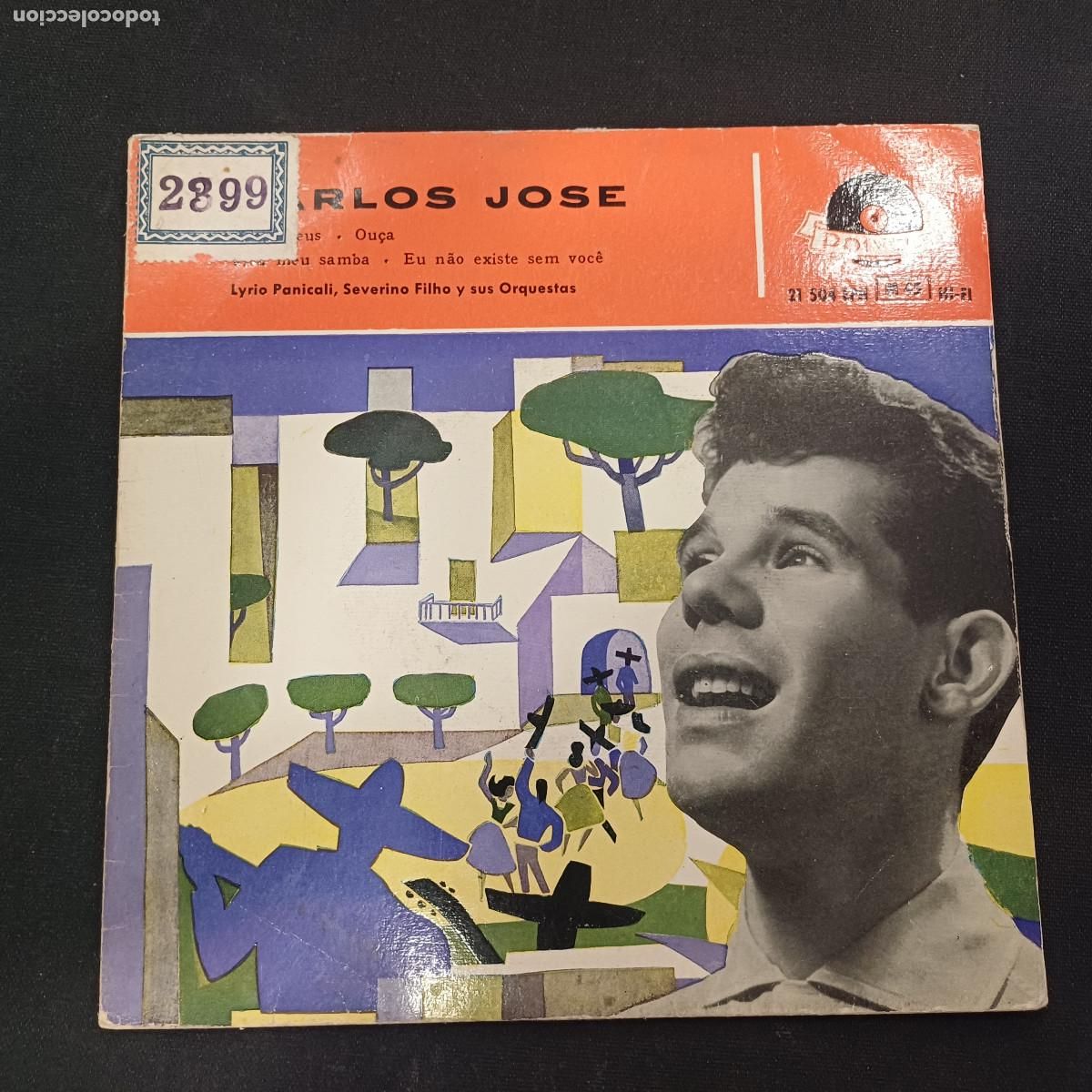 Discos de vinilo: CARLOS JOSE/EU E DEUS/SINGLE.