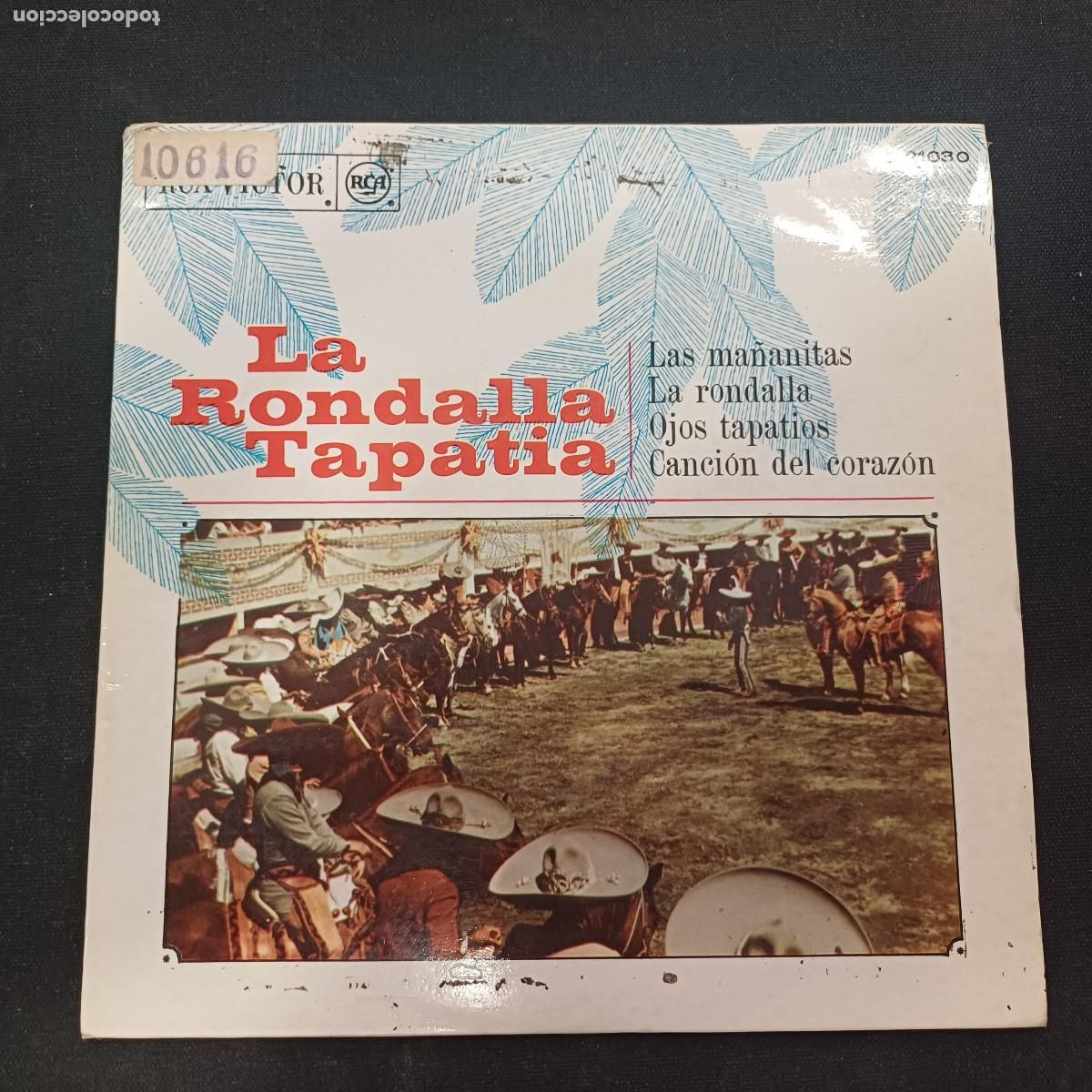 Discos de vinilo: LA RONDA TAPATIA/LAS MA&Ntilde;ANITAS/SINGLE.