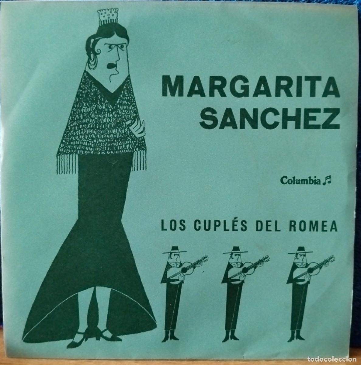Disques de vinyle: Margarita S&aacute;nchez los cupl&eacute;s del Romea