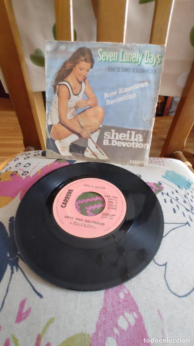 Discos de vinilo: SHEILA B. DEVOTION-SINGLE SEVEN LONELY DAYS