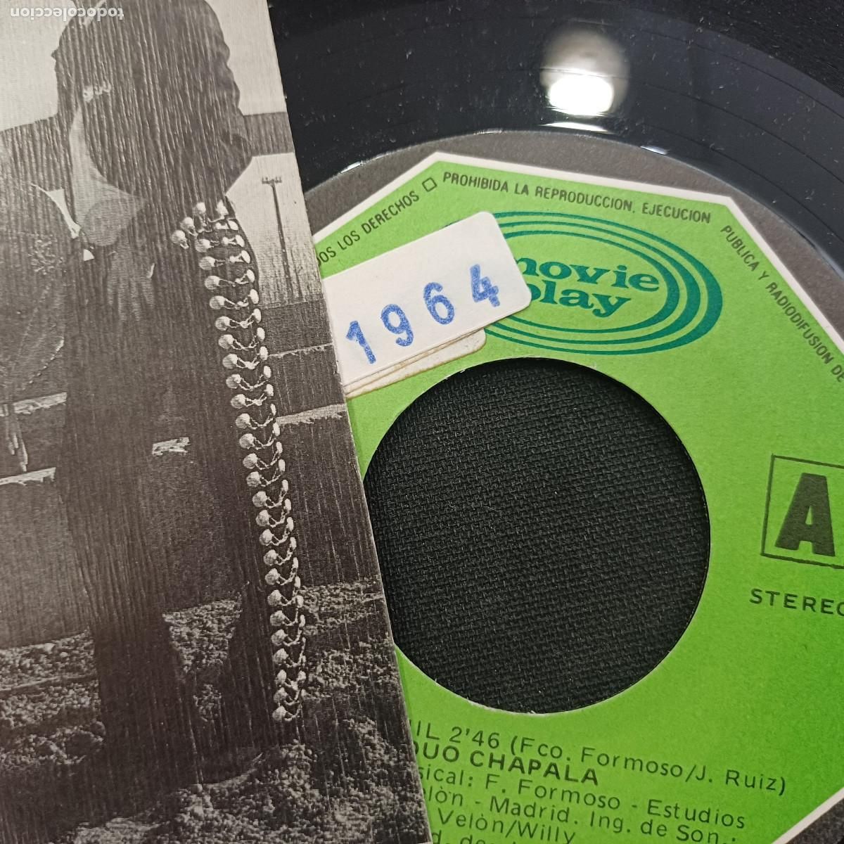 Discos de vinilo: DUO CHAPALA/EL A&Ntilde;O 2000/SINGLE. - Foto 2