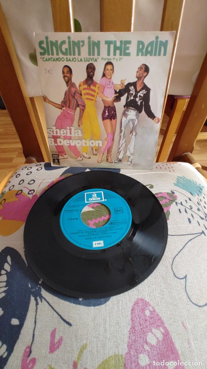 Discos de vinilo: SHEILA B. DEVOTION-SINGLE SING IN THE RAIN