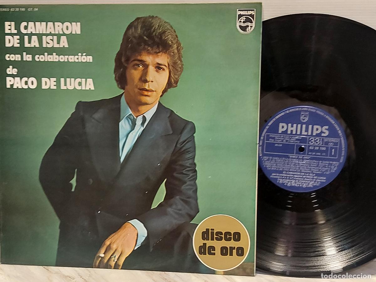 Discos de vinilo: CAMAR&Oacute;N DE LA ISLA | DISCO DE ORO | PACO DE LUC&Iacute;A | LP PHILIPS 1976 | MBC. ***