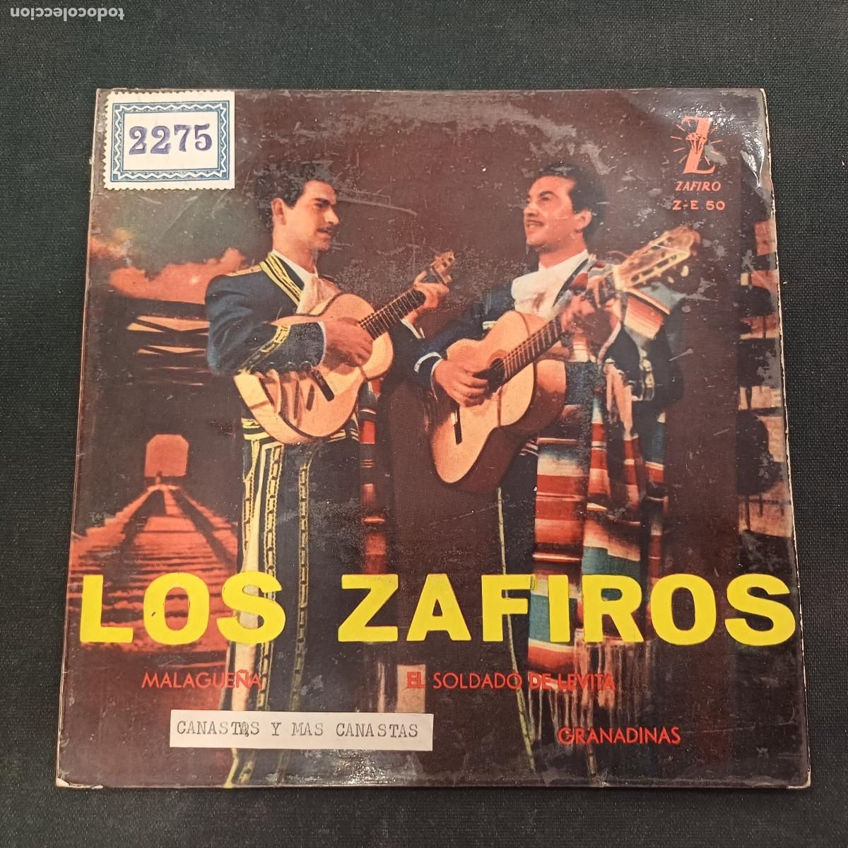Discos de vinilo: LOS ZAFIROS/MALAGUE&Ntilde;A/SINGLE.