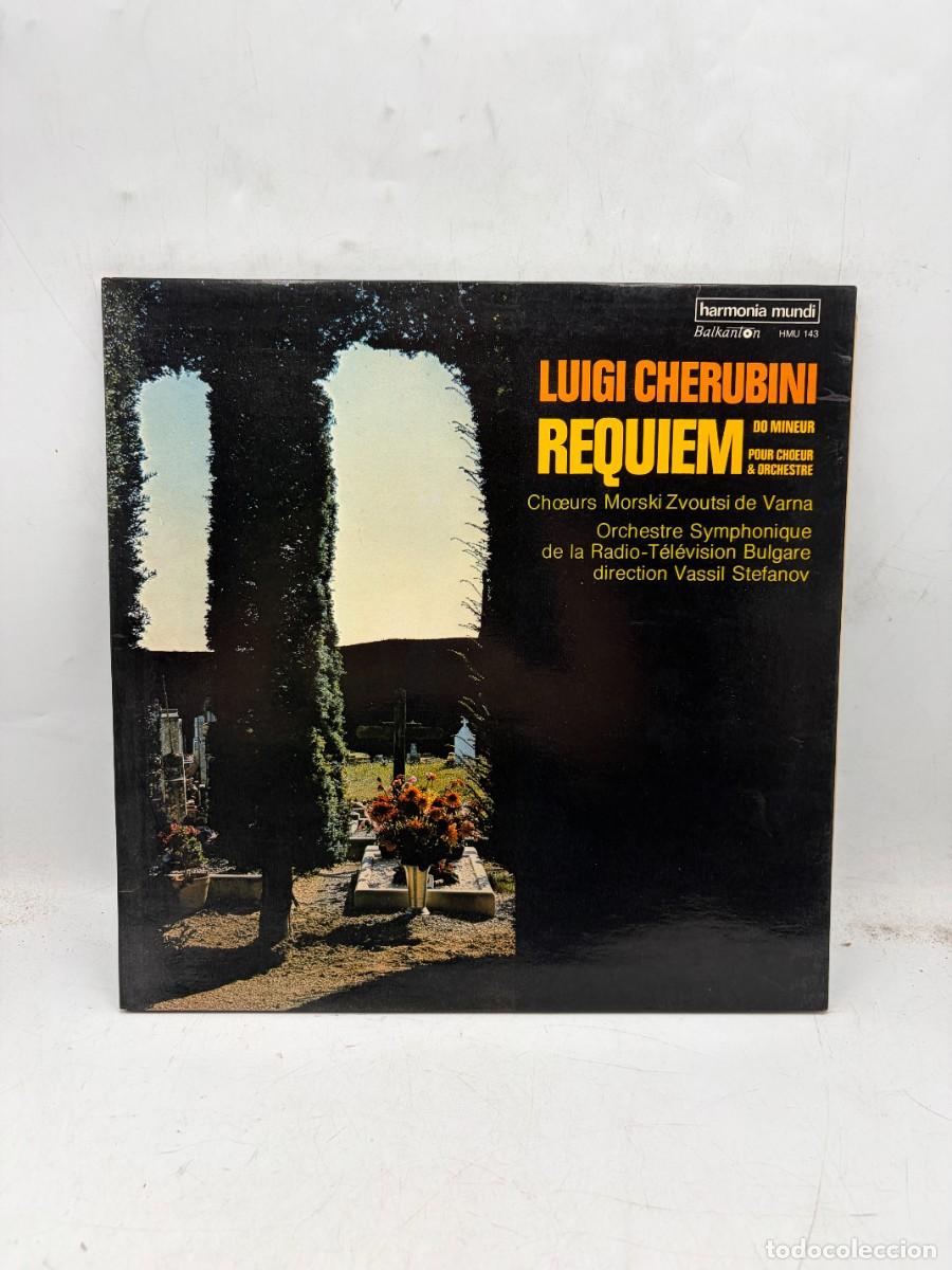Discos de vinilo: LP - CHERUBINI - REQUIEM EN RE MENOR - VASSIL STEFANOV - ORCHESTRE SYMPHONIQUE RADIO T&Eacute;L&Eacute;VISION BULG
