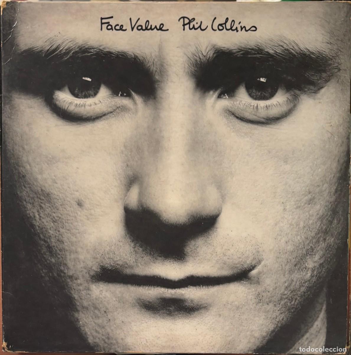 Discos de vinilo: LP PHIL COLLINS-FACE VALUE. LP-SEXT-1365 ,3