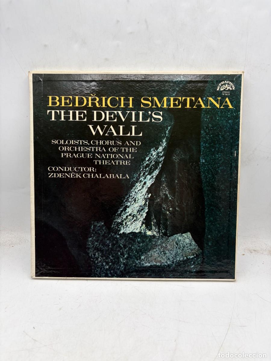 Discos de vinilo: LP - SMETANA - THE DEVIL'S WALL - ZDENĚK CHALABALA - PRAGUE NATIONAL THEATRE - SUPRAPHON - 3 LP'S