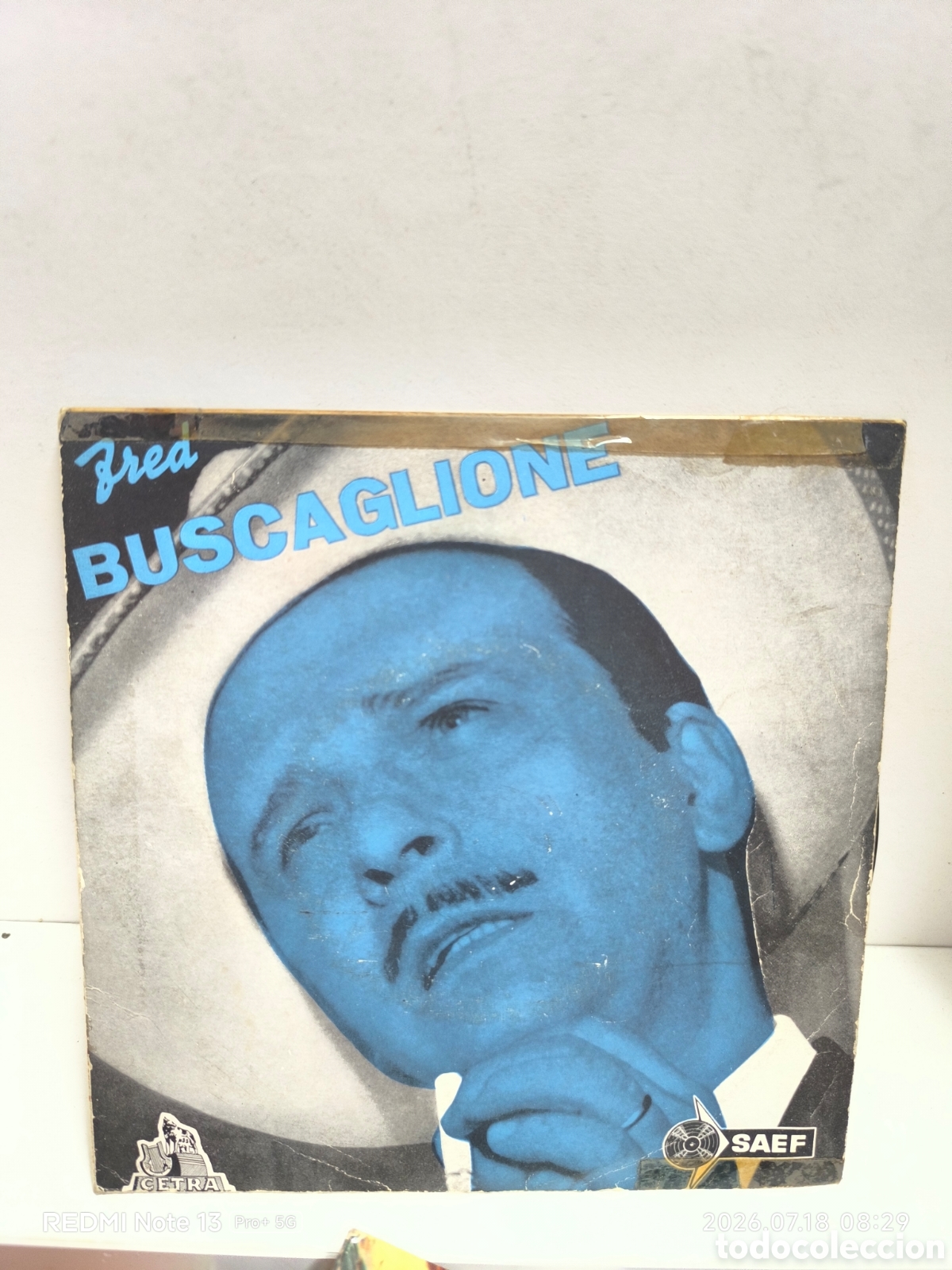 Discos de vinilo: Fred buscaglione vinilo 7&rdquo;