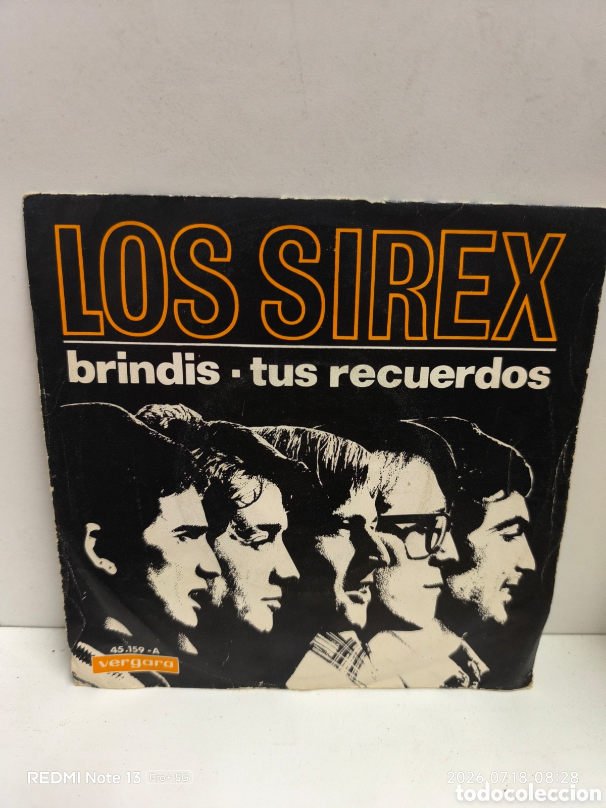 Discos de vinilo: Los sirex brindis vinilo7&rdquo; - Foto 1