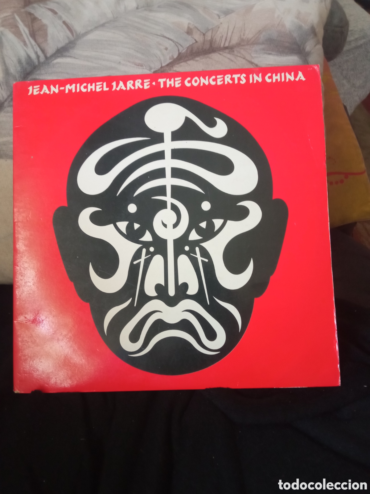 Discos de vinilo: Vinilo doble, Jean-Michel Jarre, The CONCERTS IN CHINA, portada abierta de 1982, buen estado
