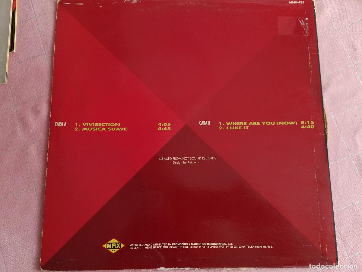 Discos de vinilo: Space Trax &lrm;&ndash; Vol. 1 - Vivisection 1991 - Foto 4