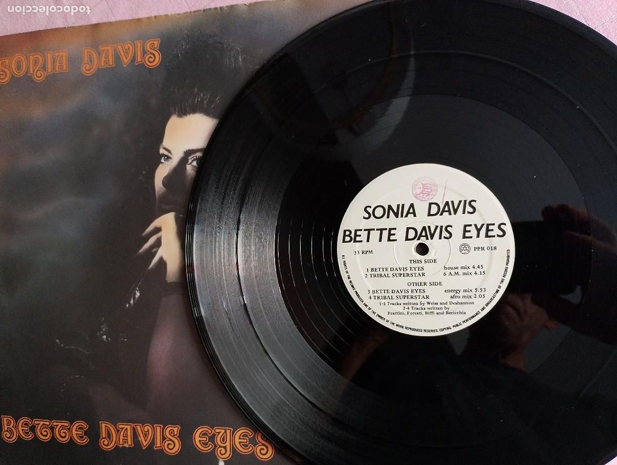 Discos de vinilo: Sonia Davis &lrm;&ndash; Bette Davis Eyes 1992 - Foto 3