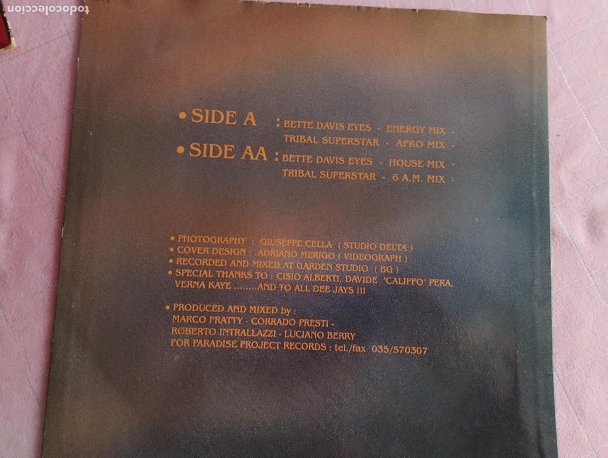 Discos de vinilo: Sonia Davis &lrm;&ndash; Bette Davis Eyes 1992 - Foto 4